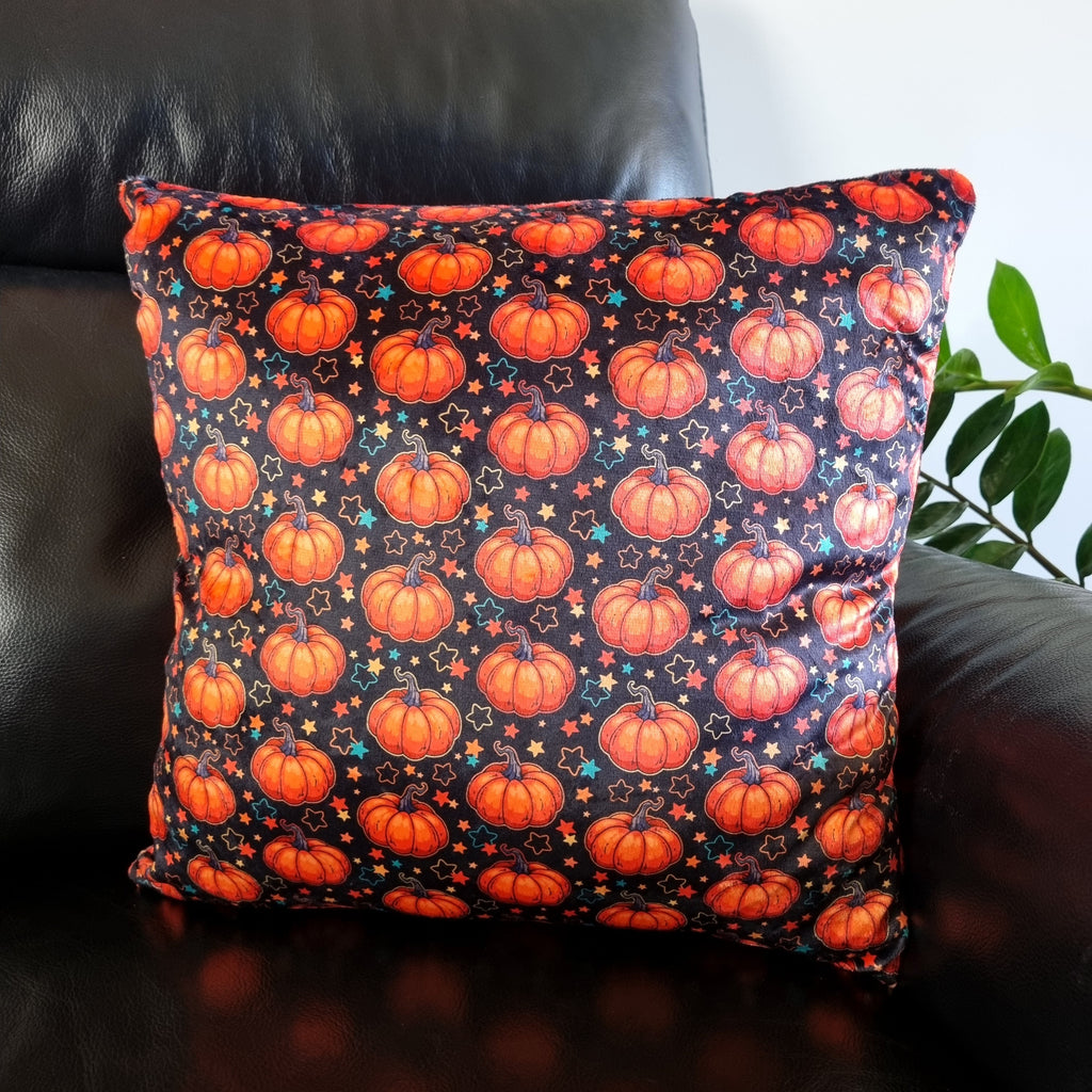 Autumn Pumpkins Soft Cushion Cover