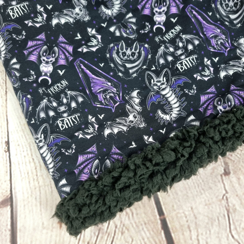 Goth Bats snood scarf