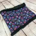 Floral witch pentackle scarf snood
