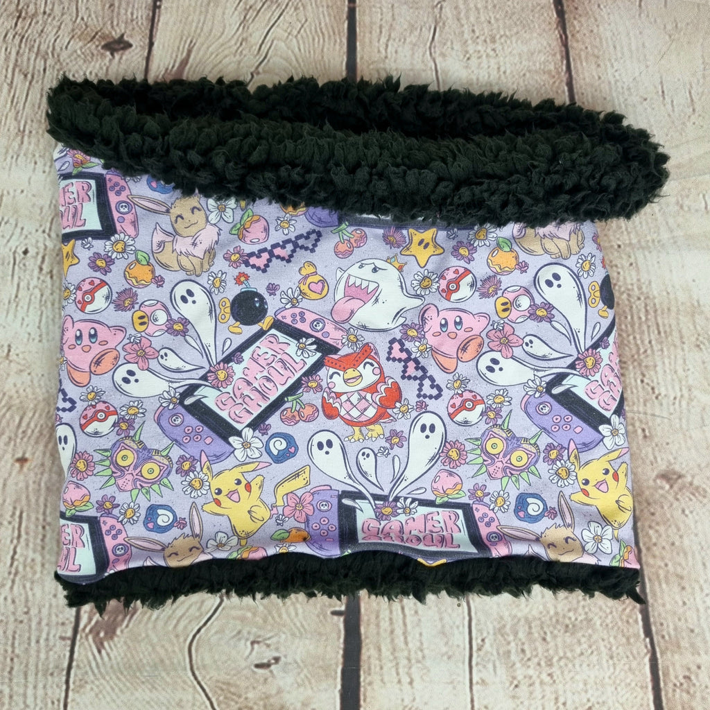 Gamer lilac snood scarf