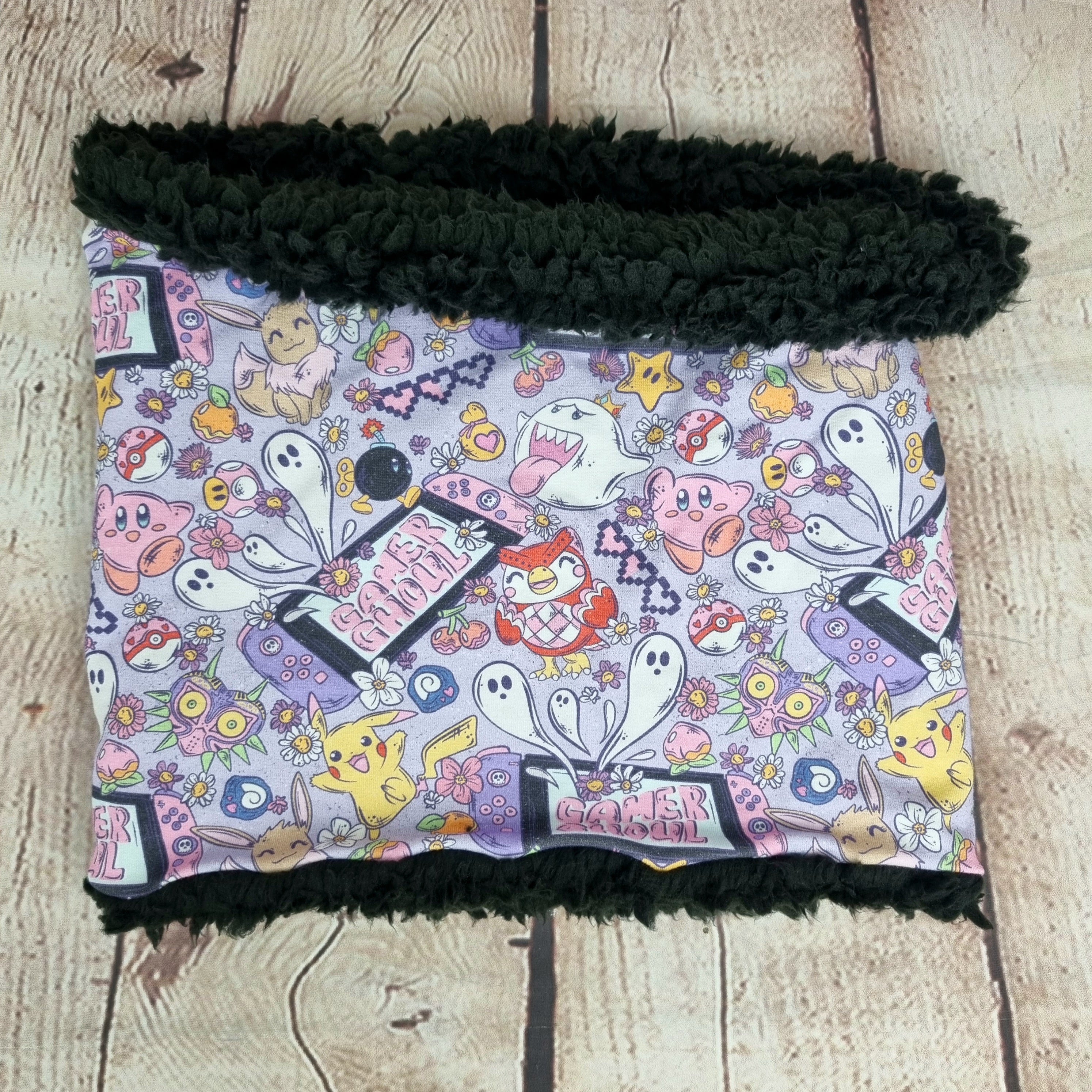 Gamer lilac snood scarf