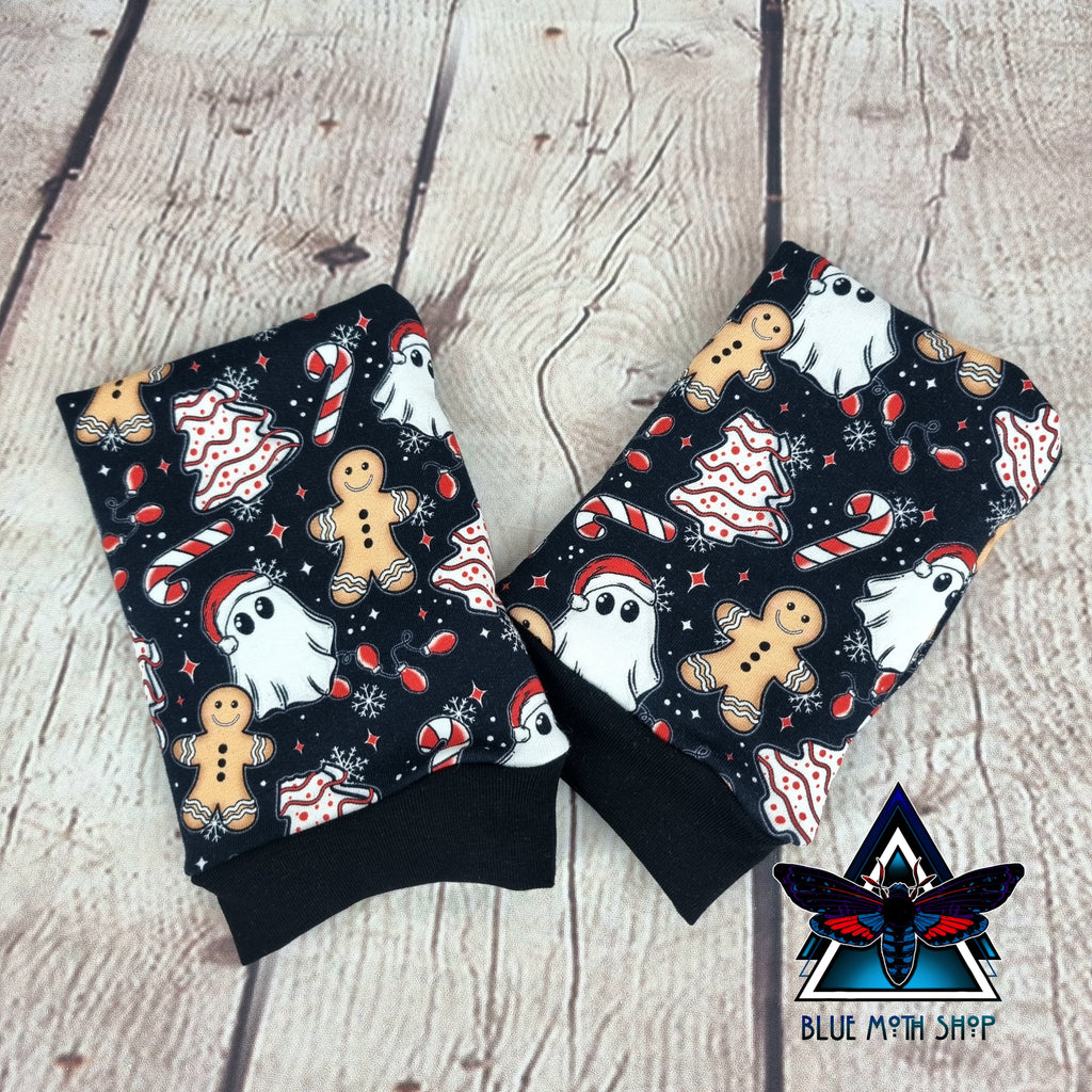 Christmas Cookies fingerless gloves