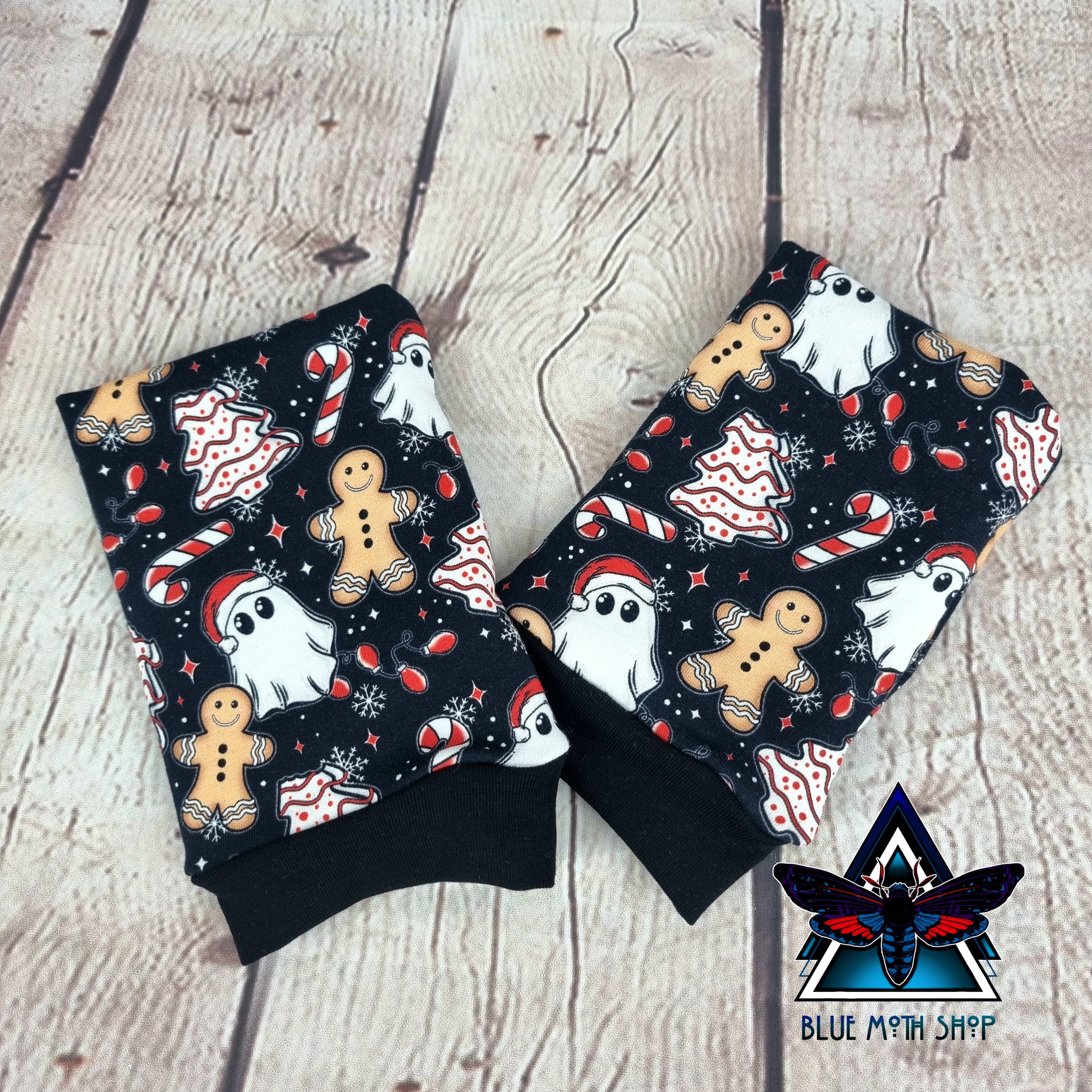 Christmas Cookies fingerless gloves