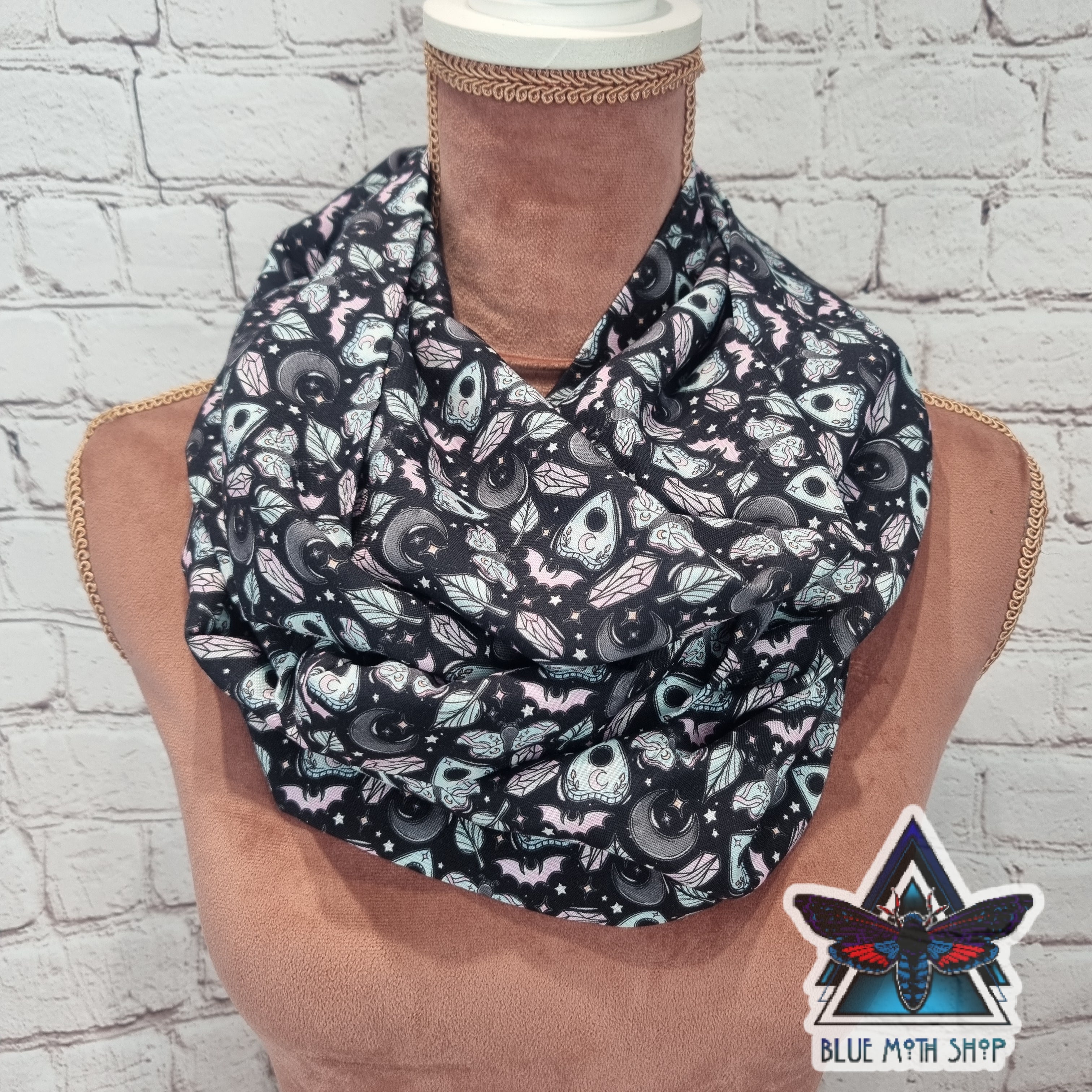 Occult Witch infinity scarf