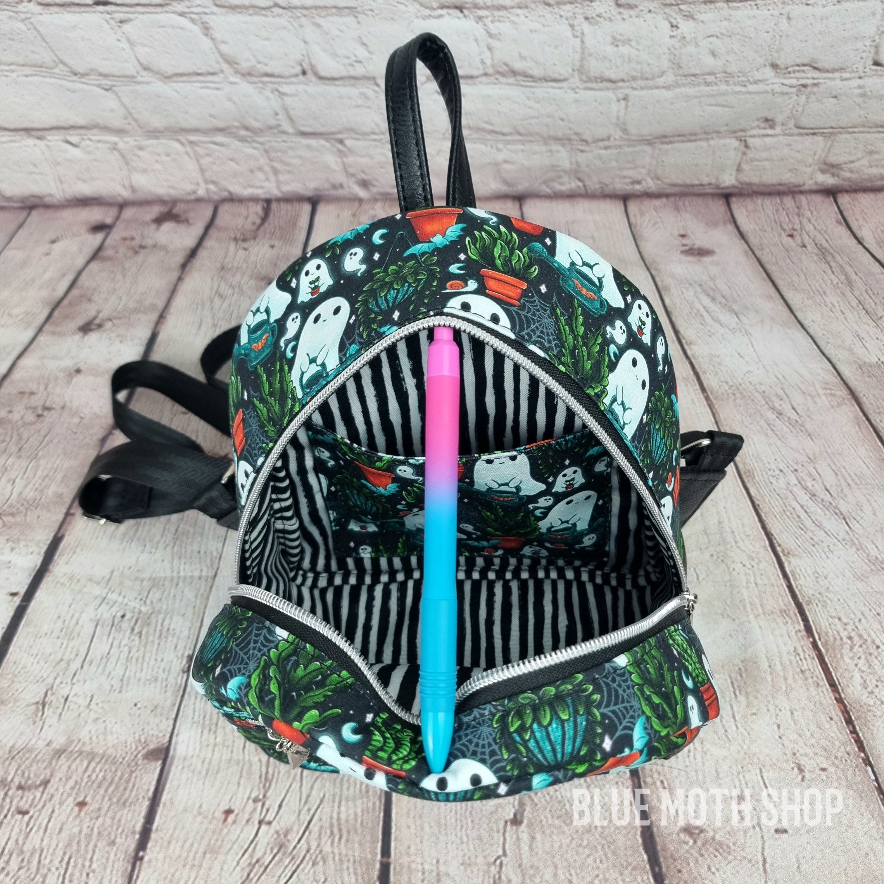 Gardening Ghost Handmade Backpack