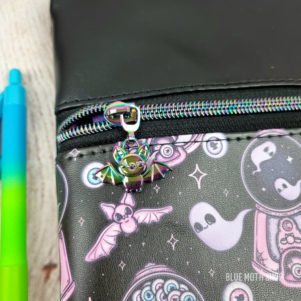Spooky Gumball Machine Faux Leather Crossbody Phone Bag
