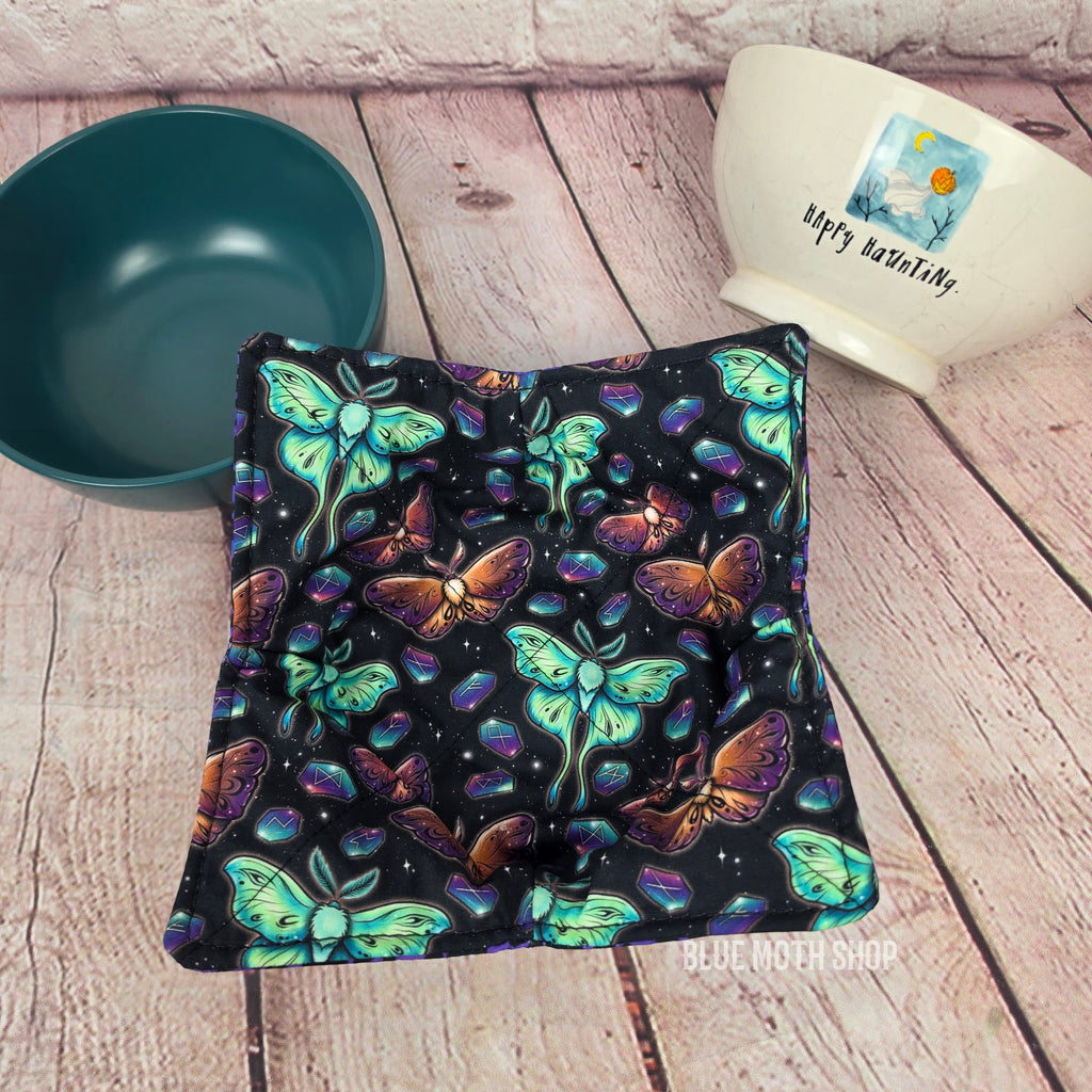 Lunar Moth Double Sided Bowl Cozy