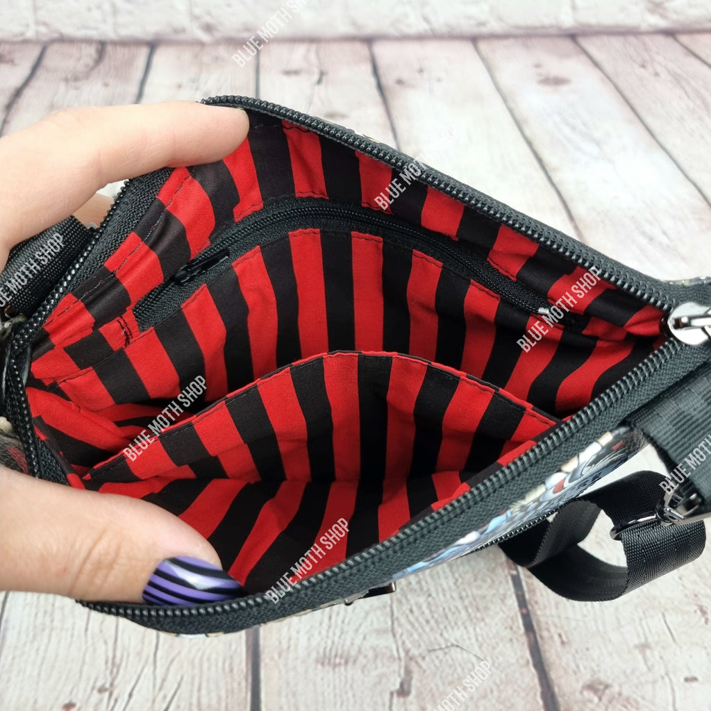 Mad Alice in Wonderland medium crossbody bag
