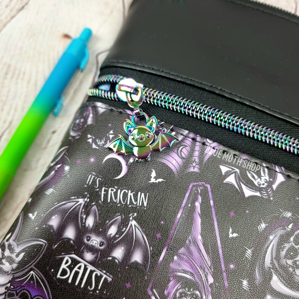 It's Freaking Bats Faux Leather Crossbody Phone Bag