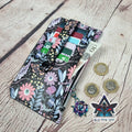 Spooky Flowers Slim Purse Wallet