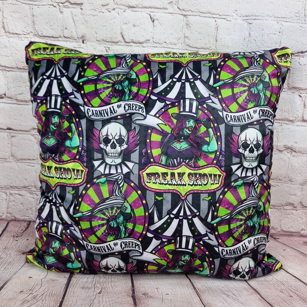 Freak Show neon Soft Cushion