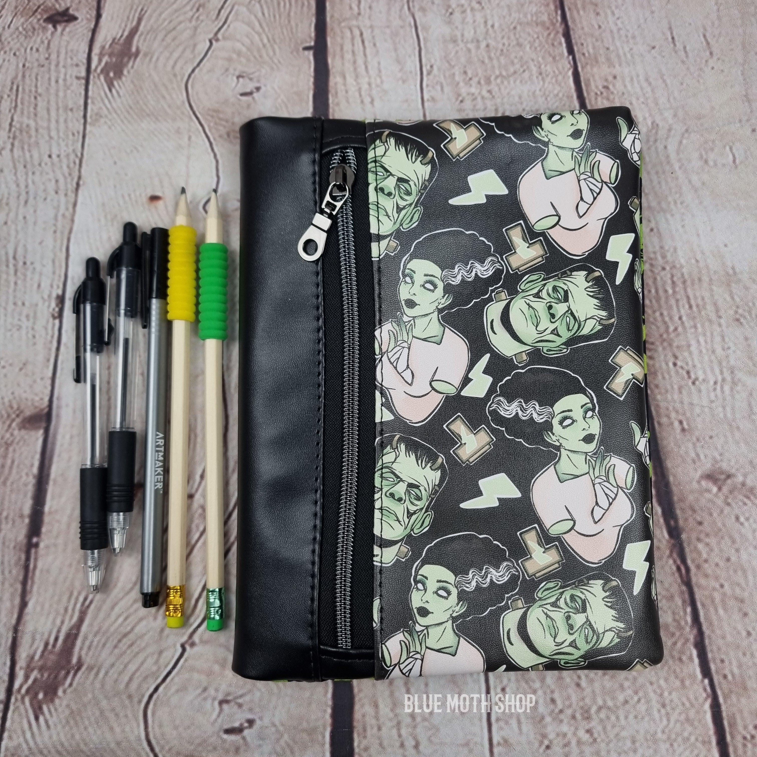 Frankenstein and the Bride Notebook with removable cover A5