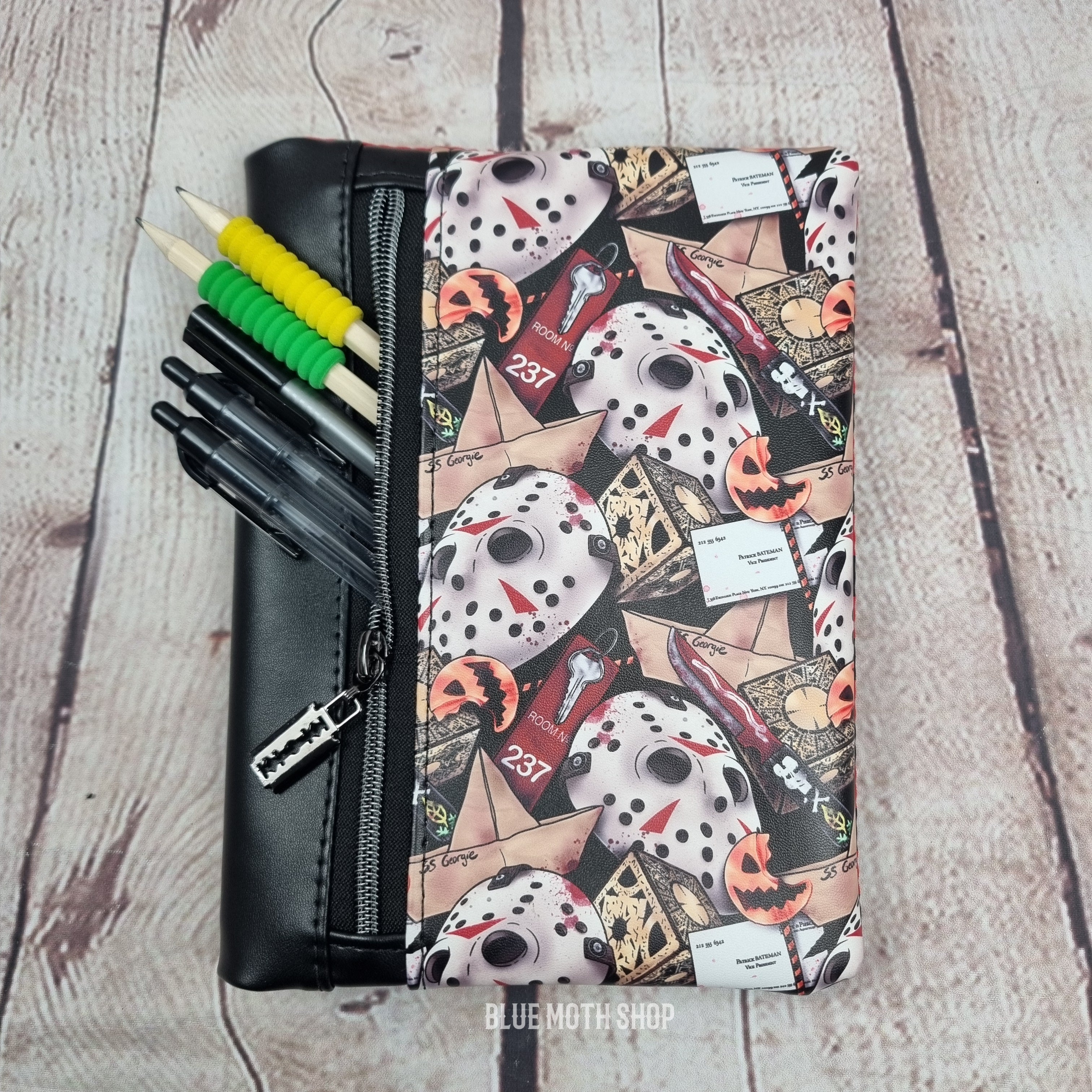 Horror Friday 13 Notebook with removable cover A5