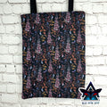 Foxglove 100% Cotton Canvas Tote Bag