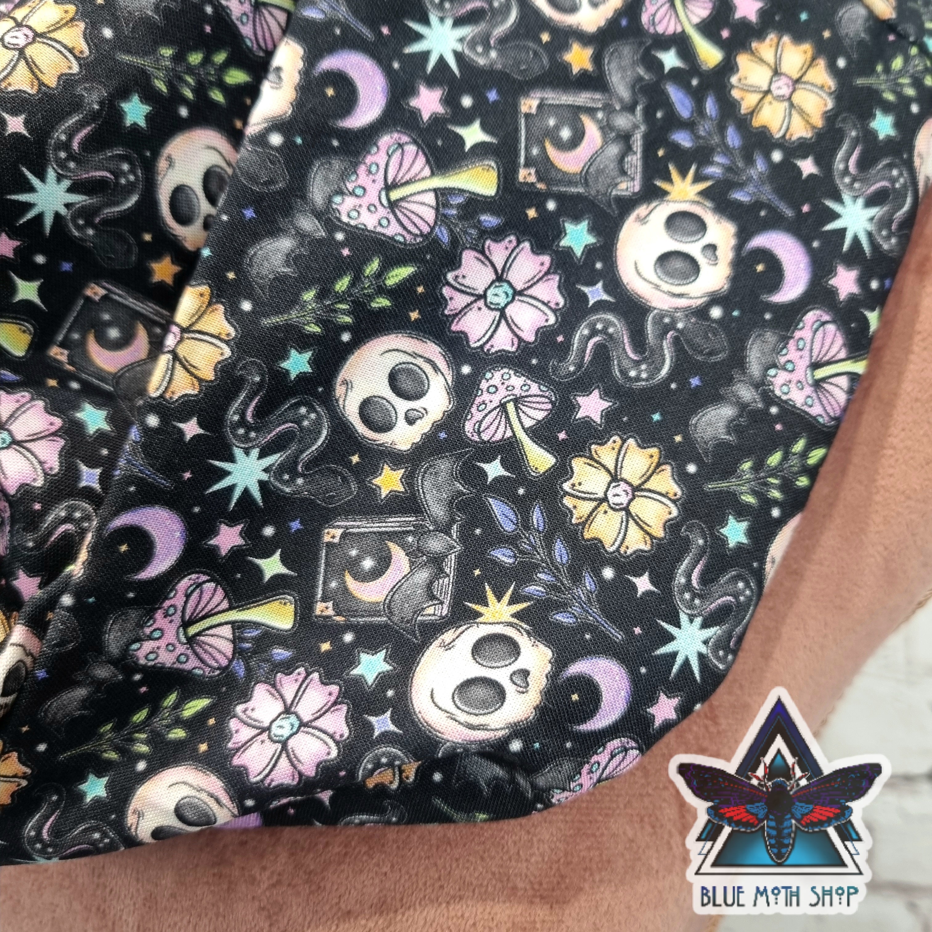 Summer Skulls infinity scarf