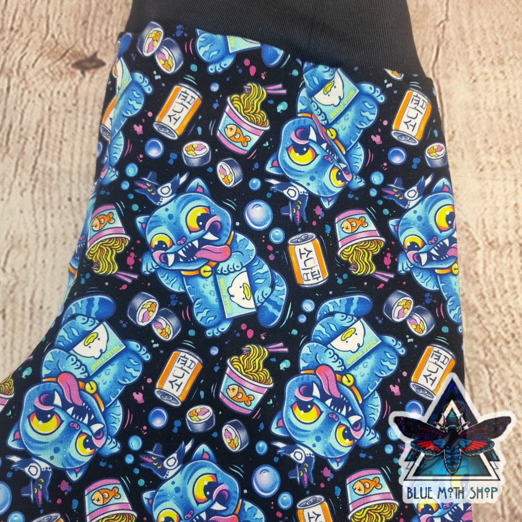 K Pop Derpy Tiger kids leggings