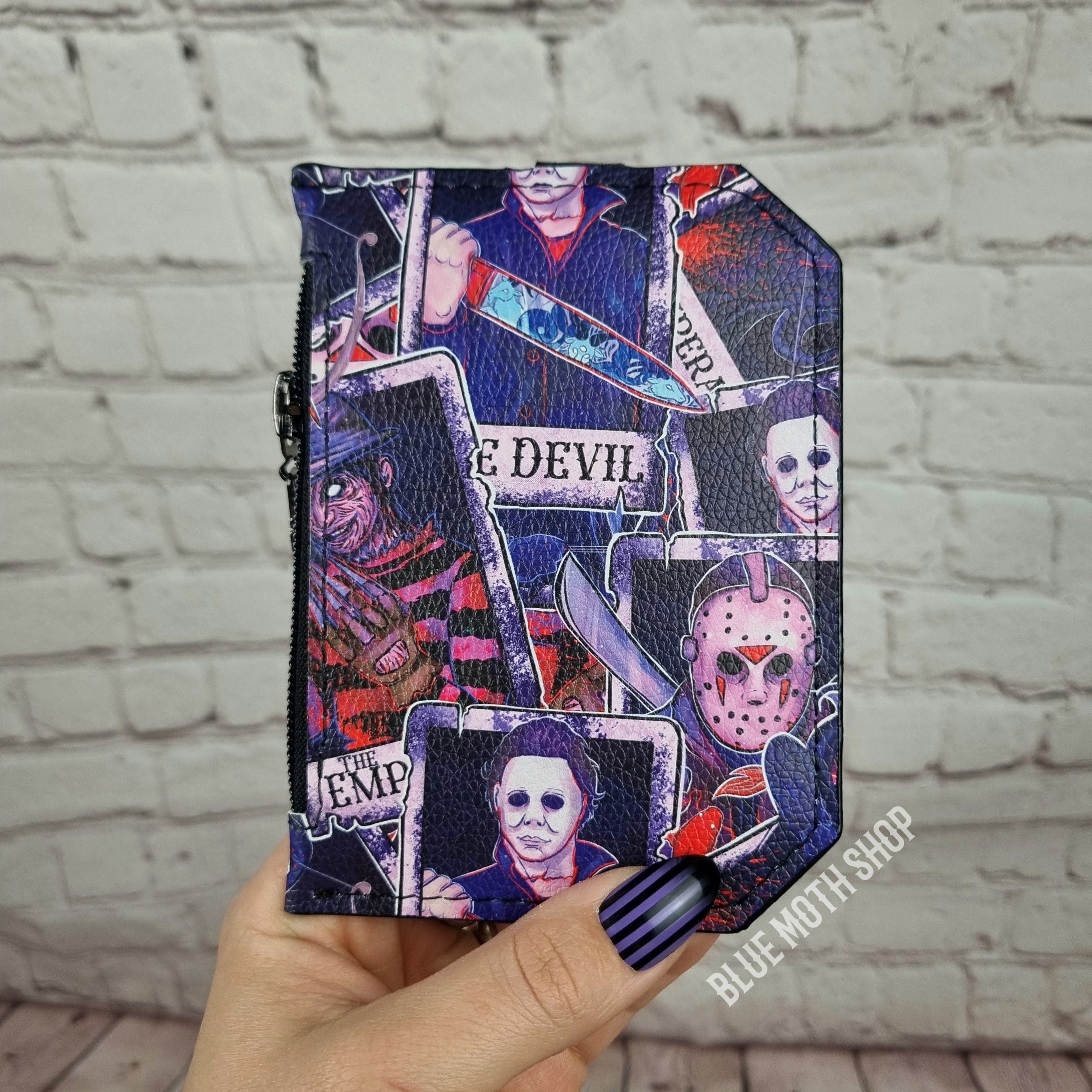 Horror Movie Slim Pocket Purse Wallet