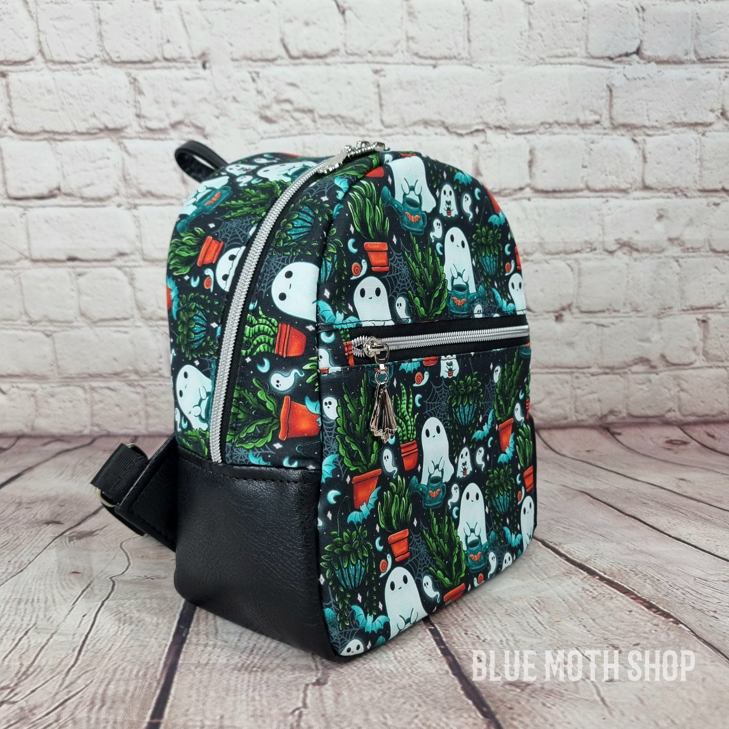 Gardening Ghost Handmade Backpack