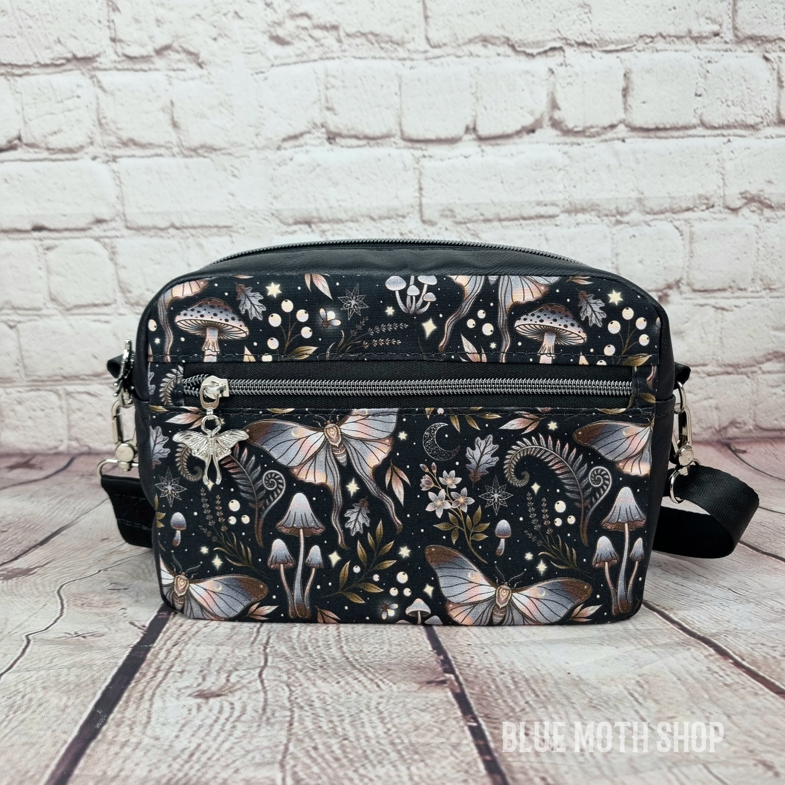 Mystic Moth crossbody bag