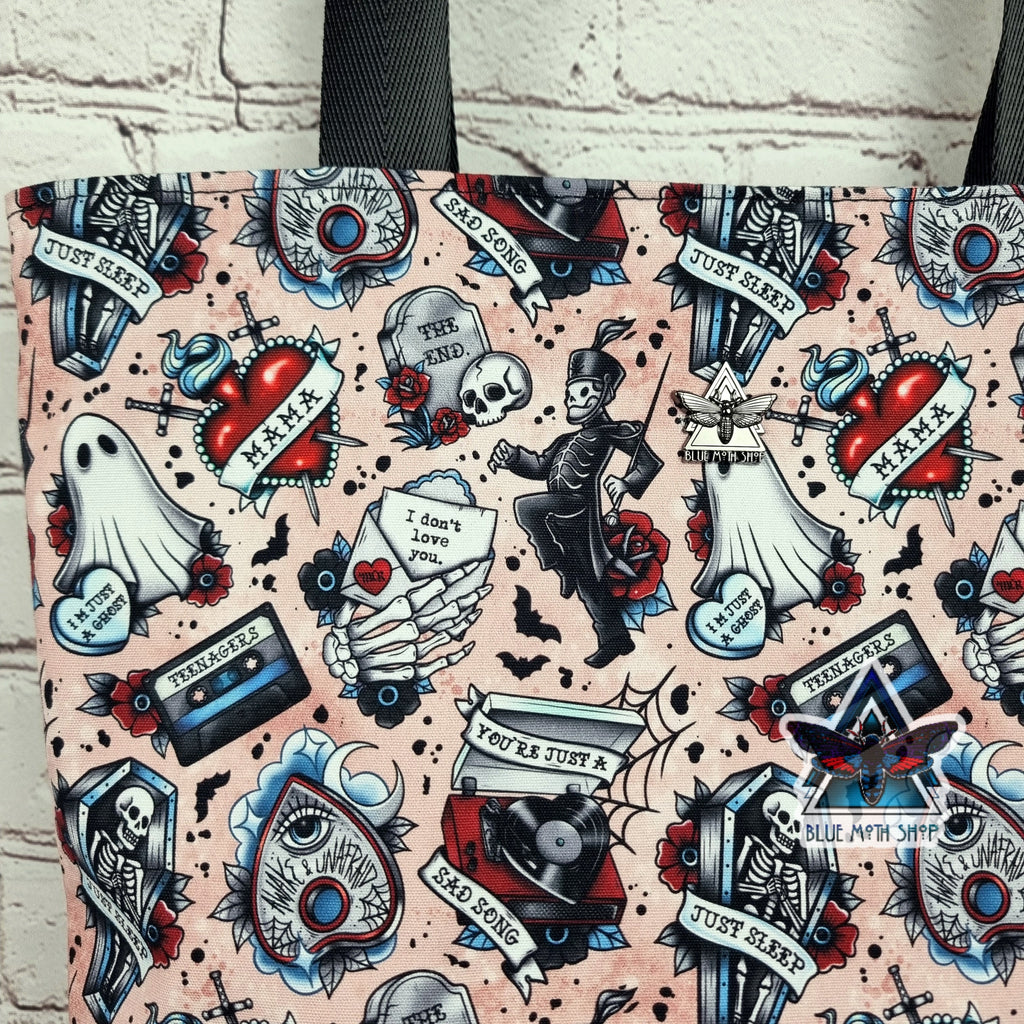 My Chemical Romance Tote Bag with Zip