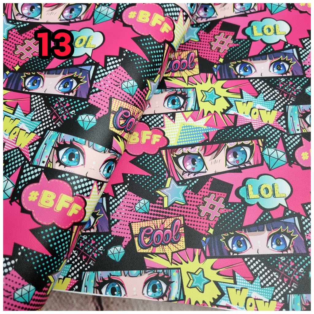 Faux Leather Fabric for custom orders