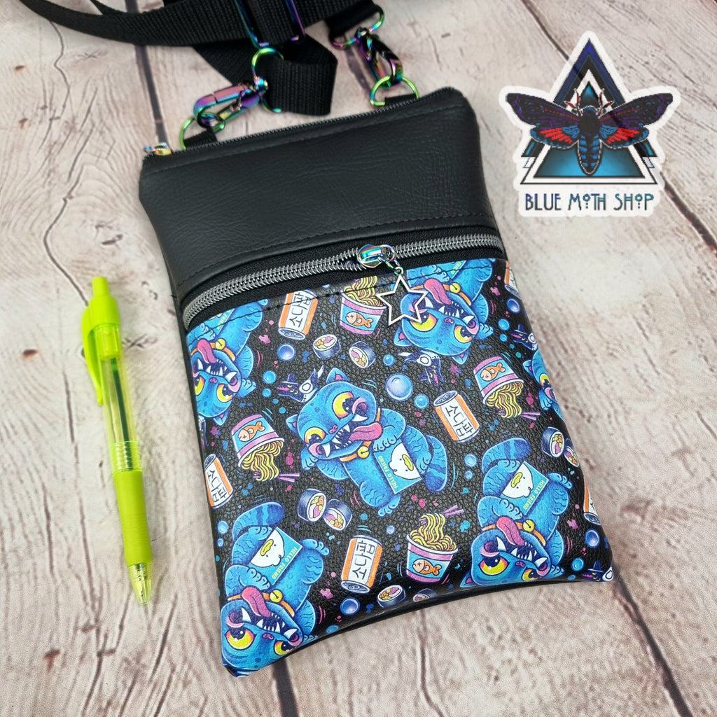 Derpy K pop Faux Leather Crossbody Phone Bag