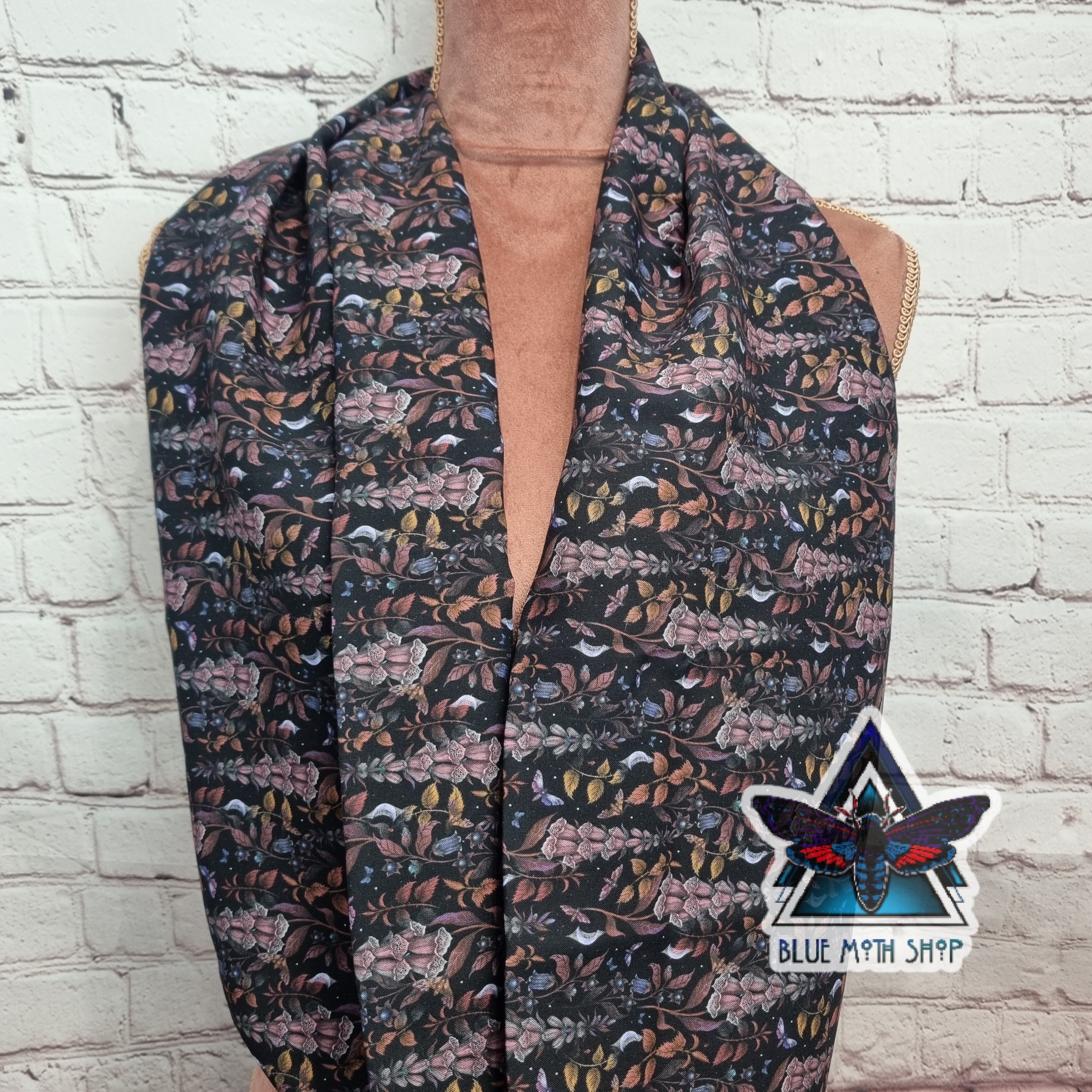 Foxglove Flowers infinity scarf