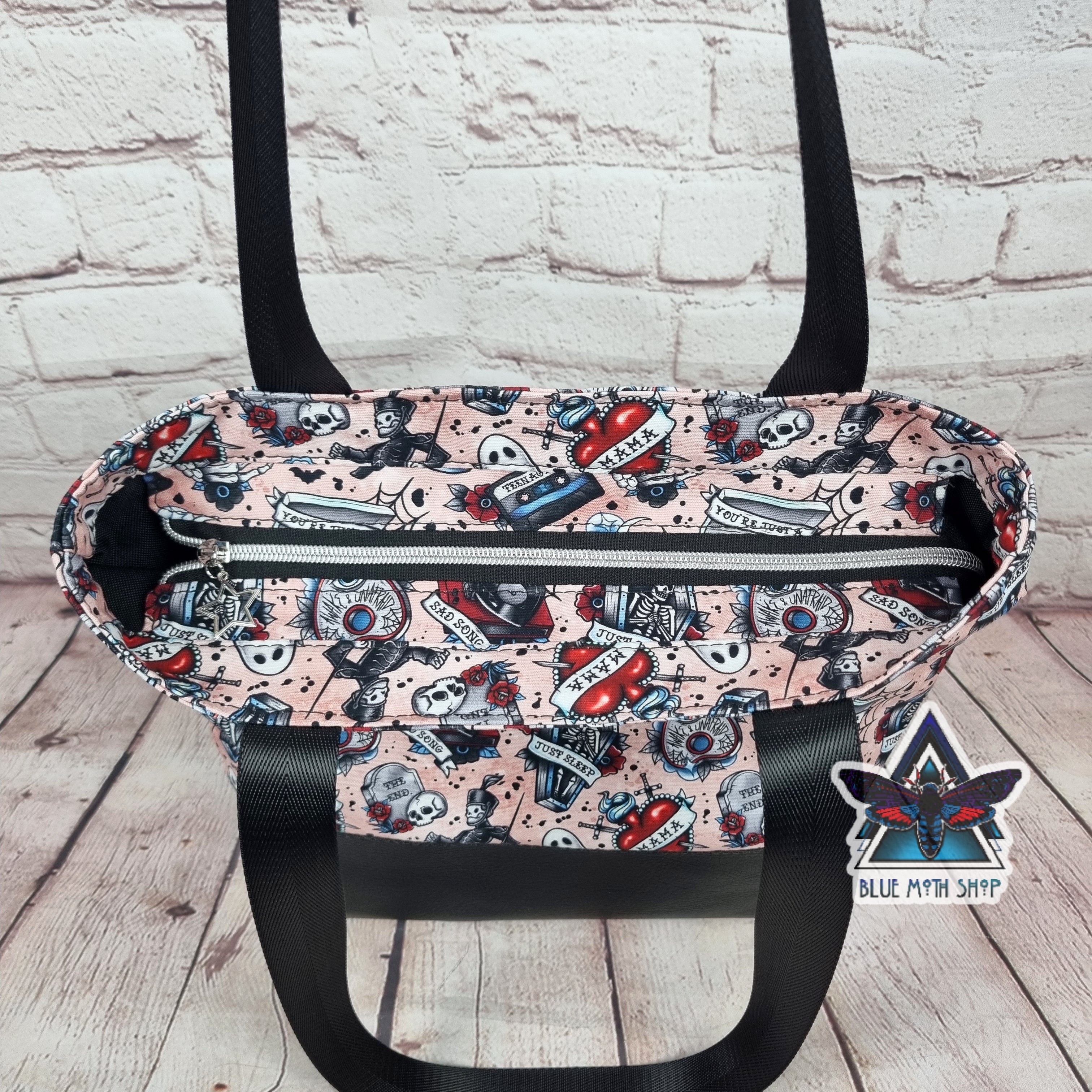 My Chemical Romance Tote Bag with Zip