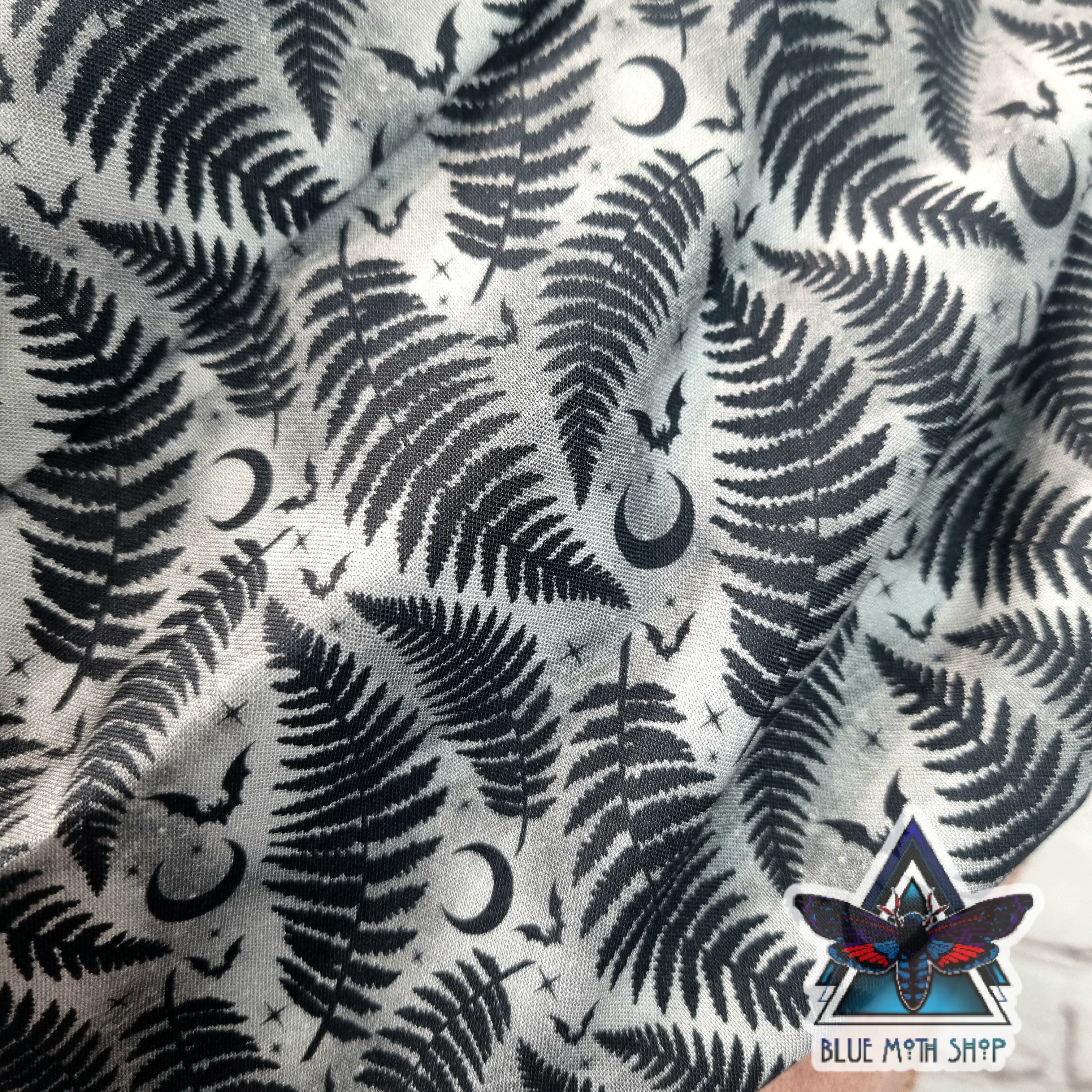 Grey Fern infinity scarf