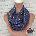 Purple Moons infinity scarf