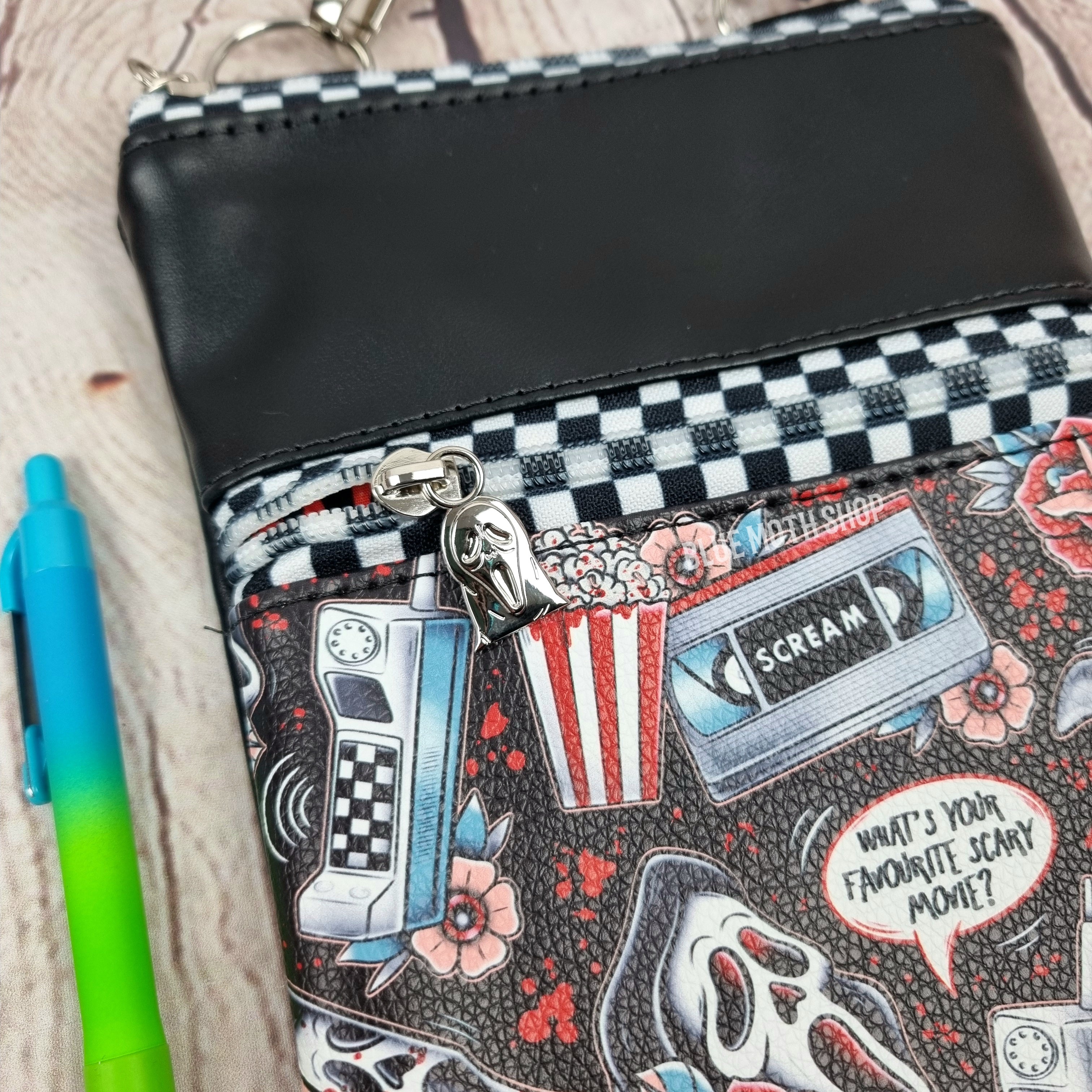 Scream Call Ghostface Faux Leather Crossbody Phone Bag