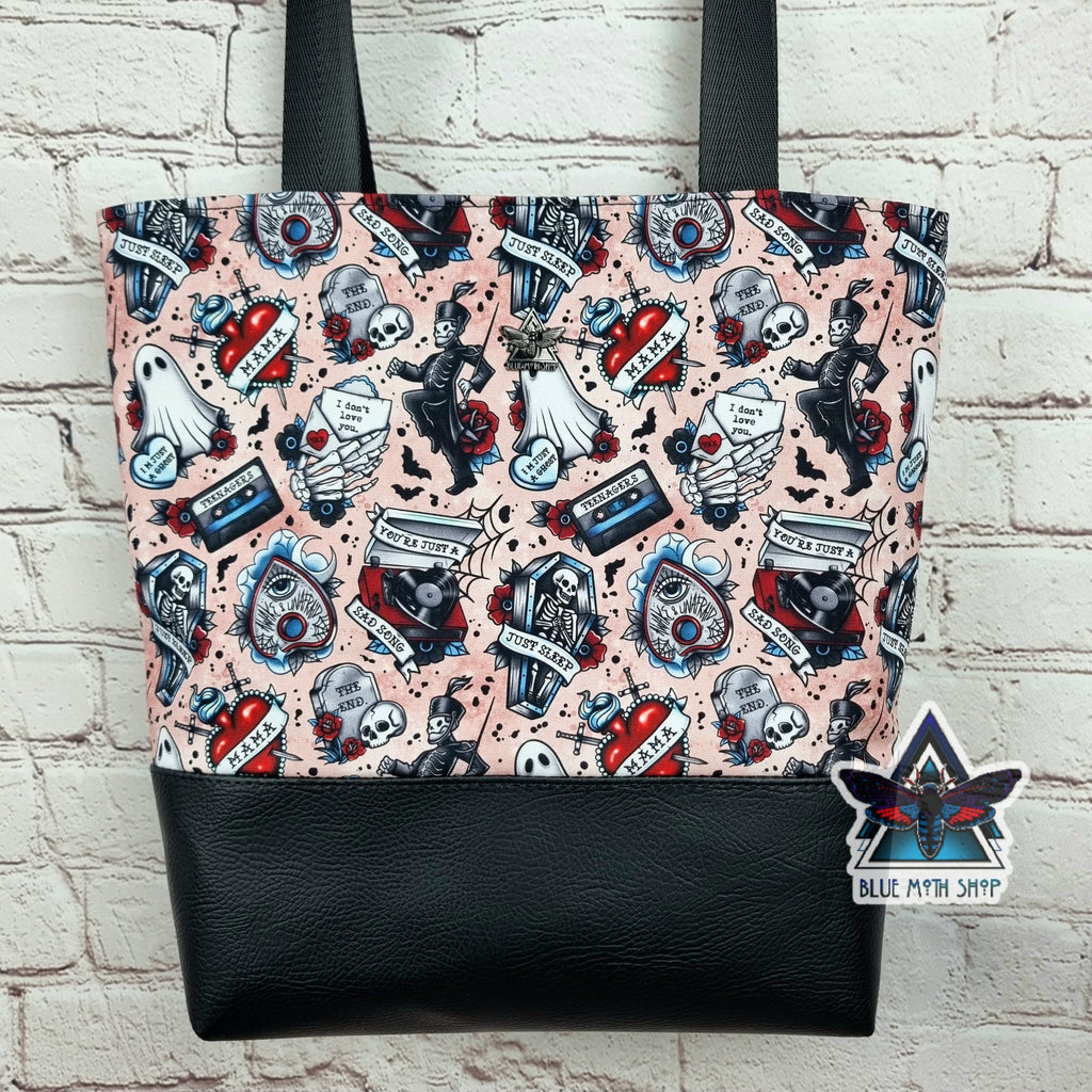 My Chemical Romance Tote Bag with Zip