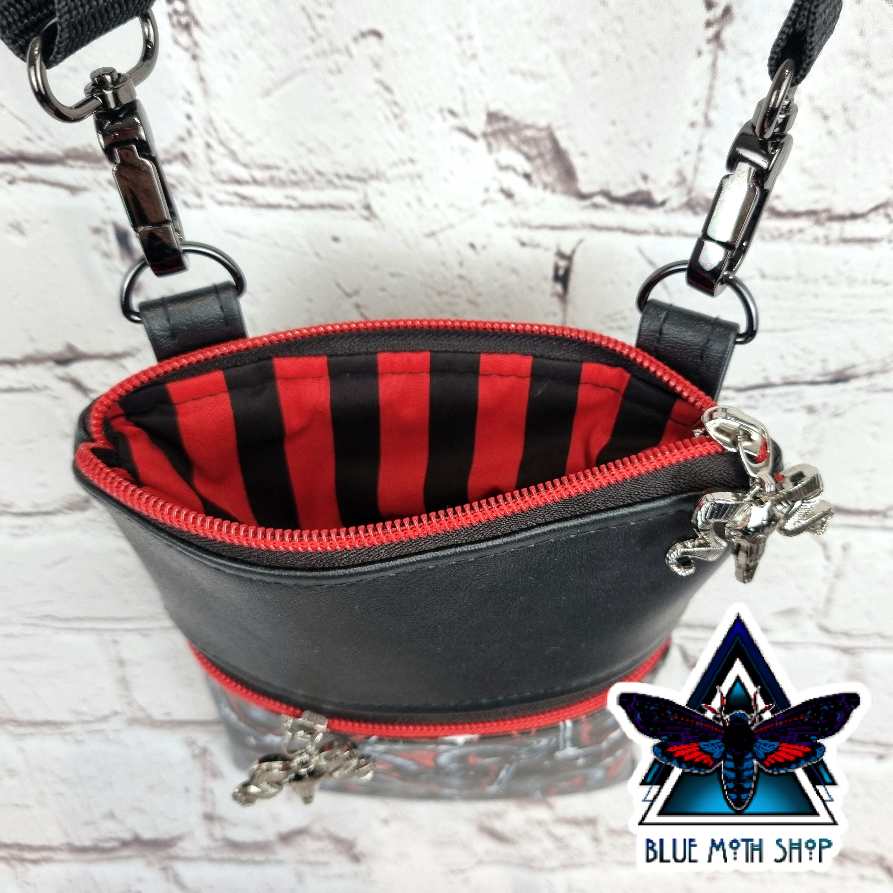 Baphomed Goat Faux Leather Phone Crossbody Phone Bag