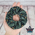 Fern Bats 100% cotton scrunchie