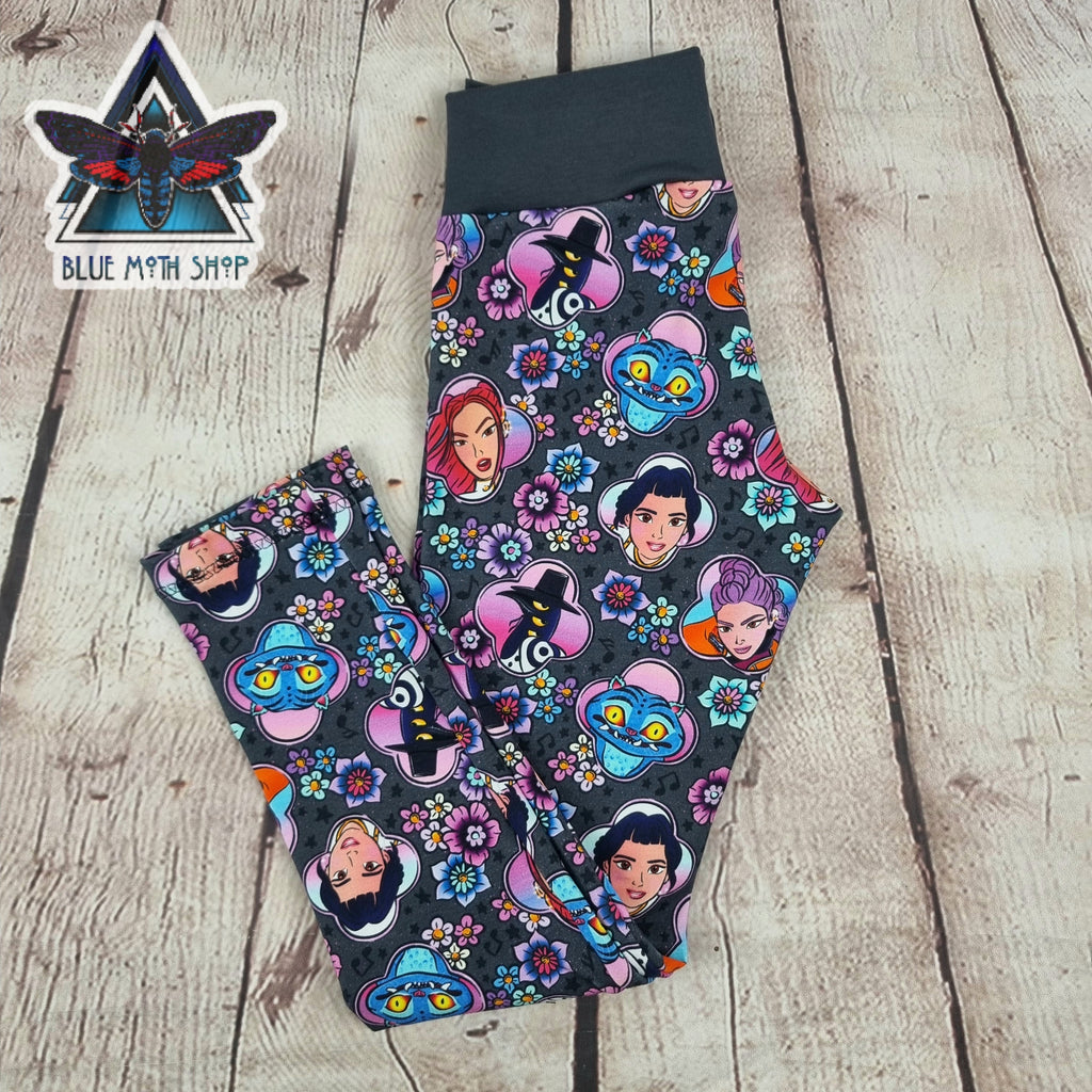 K Pop demon hunters kids leggings