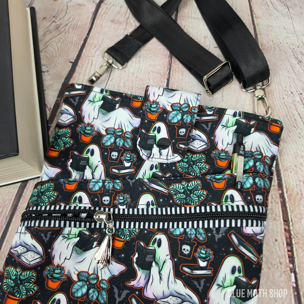 Ghost Stories Book Sleeve or Book Crossbody bag