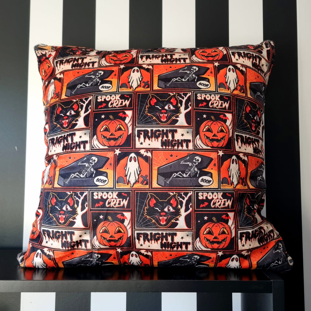 Retro Halloween Soft Cushion