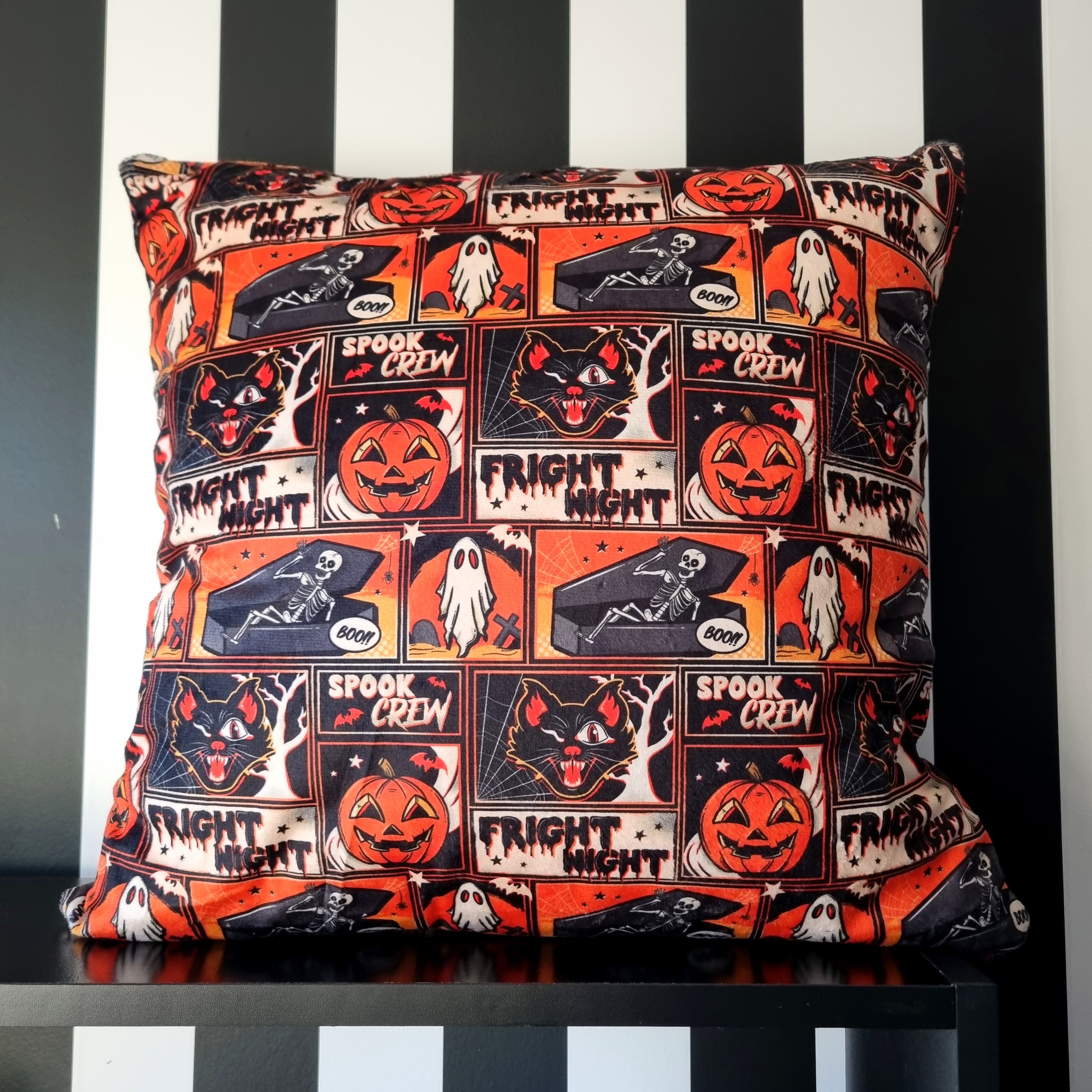 Retro Halloween Soft Cushion