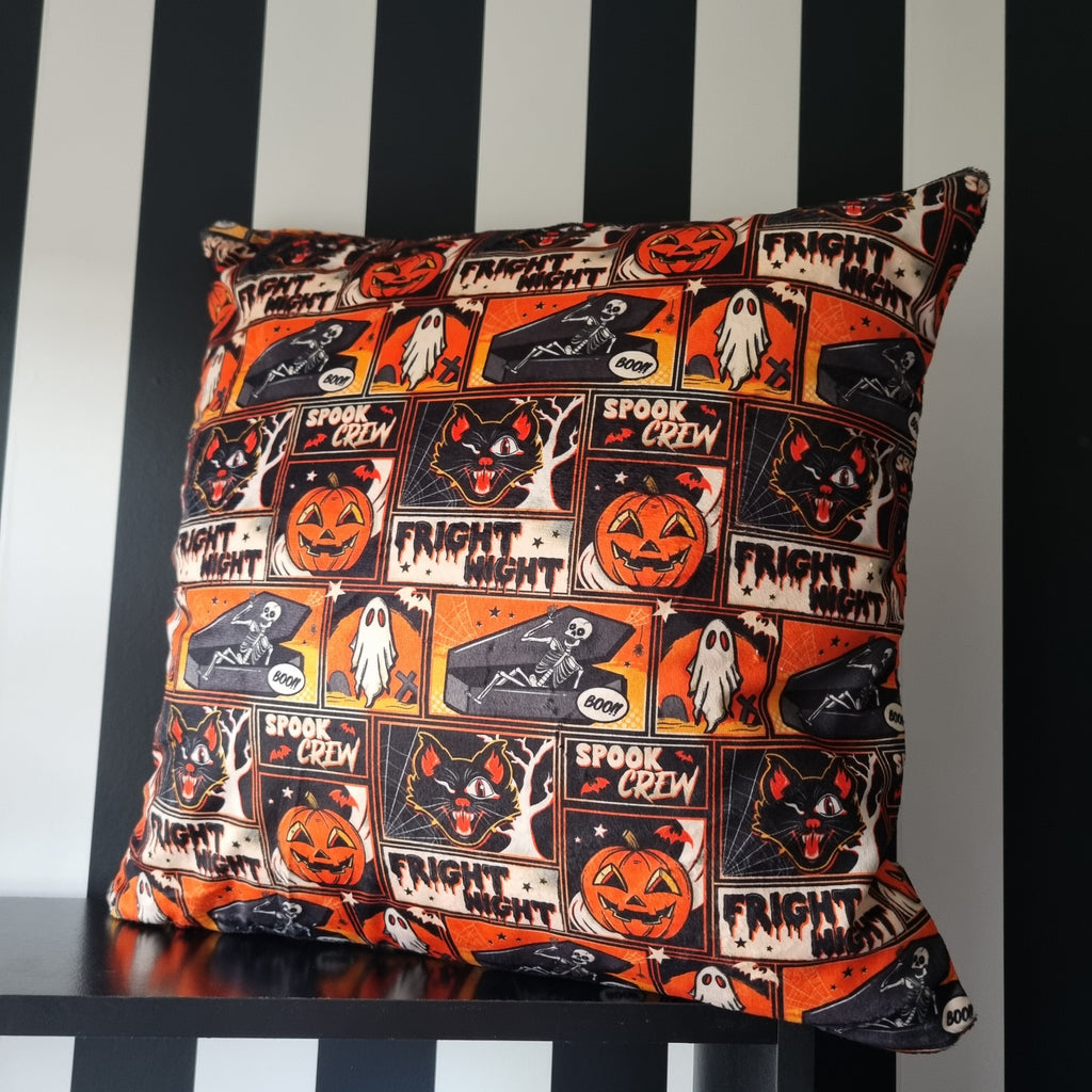 Retro Halloween Soft Cushion