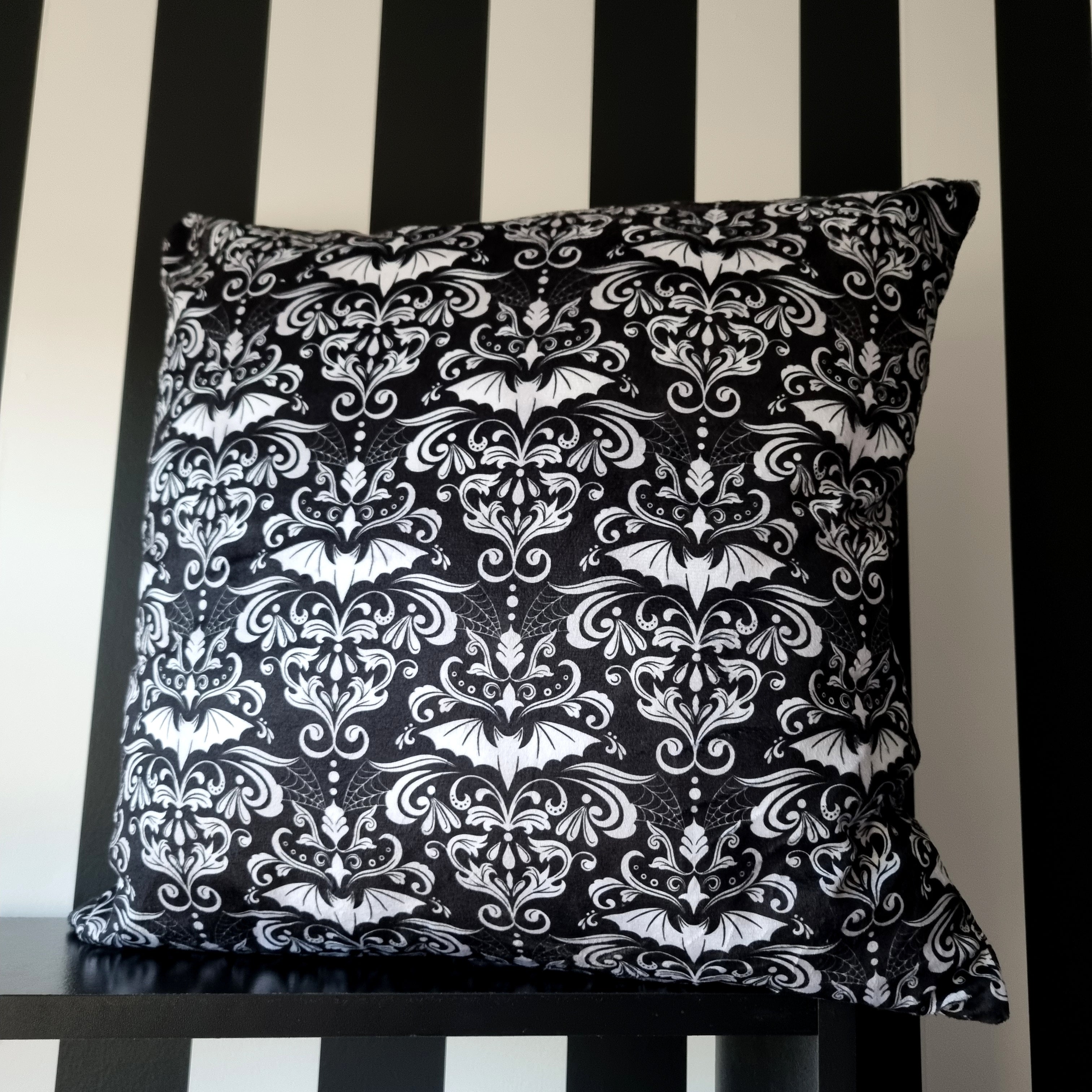 Damask Bats Soft Cushion