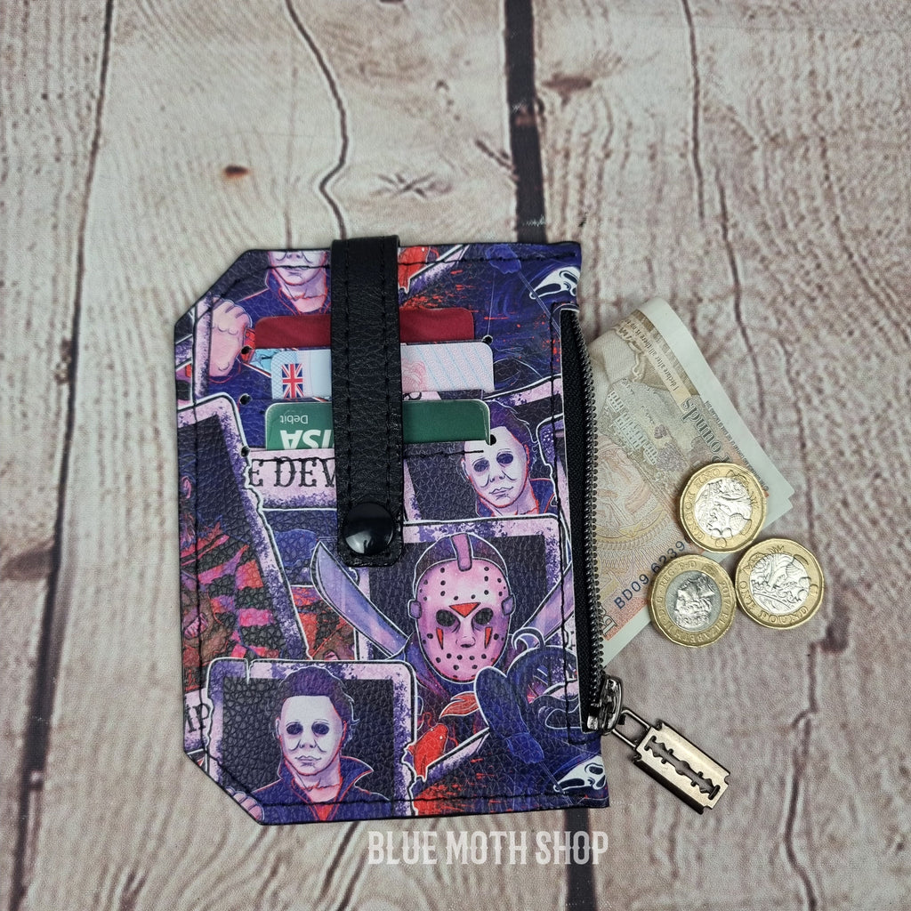 Horror Movie Slim Pocket Purse Wallet