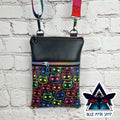 Rainbow cat face phone bag