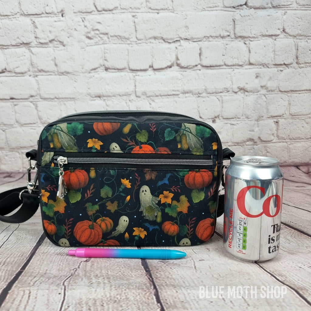 Ghost Pumpkin Garden crossbody bag