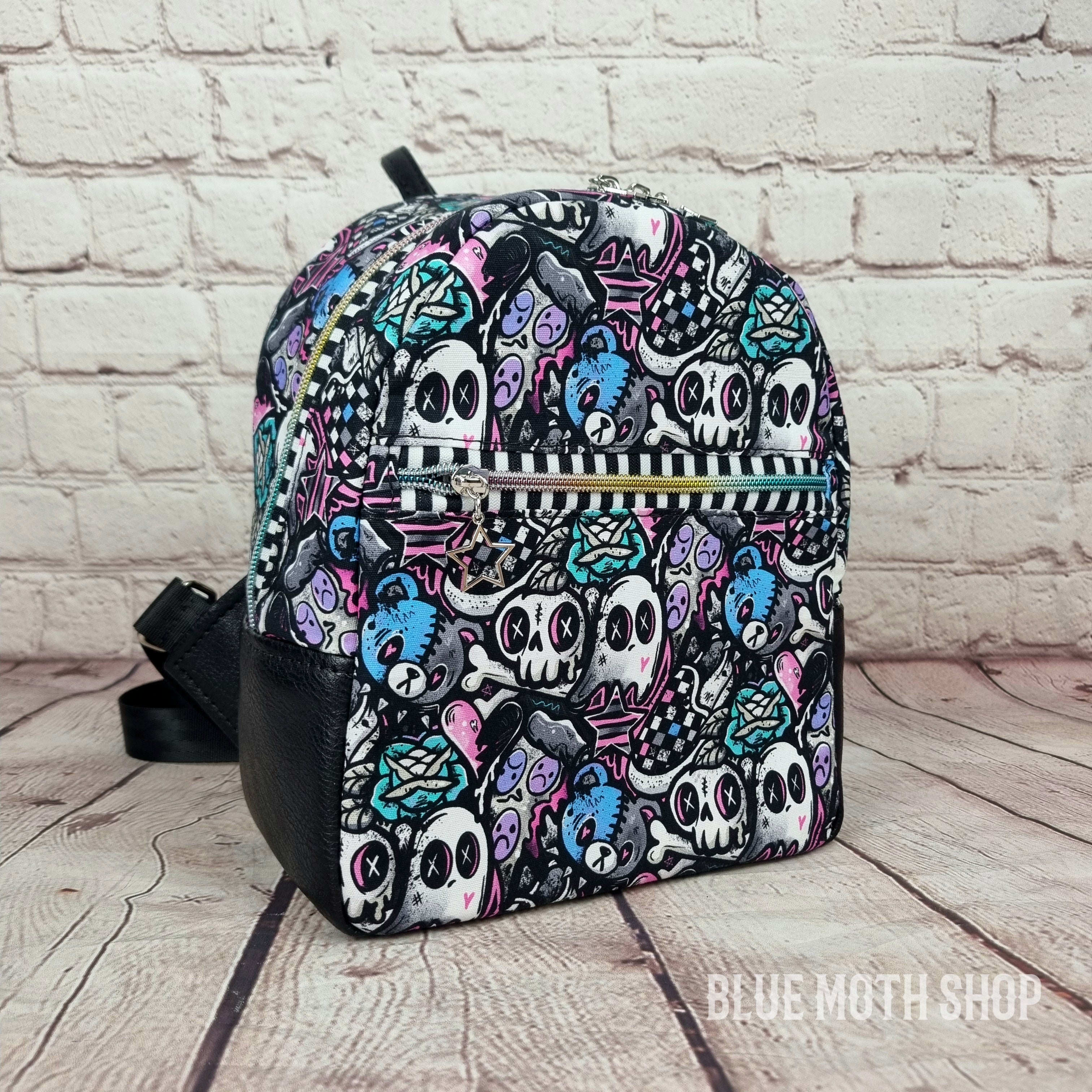 Skater Emo Handmade Backpack