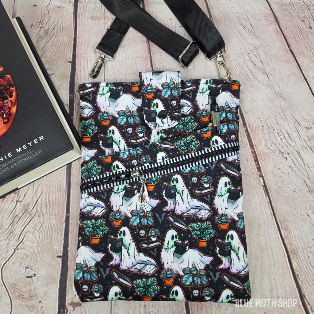 Ghost Stories Book Sleeve or Book Crossbody bag