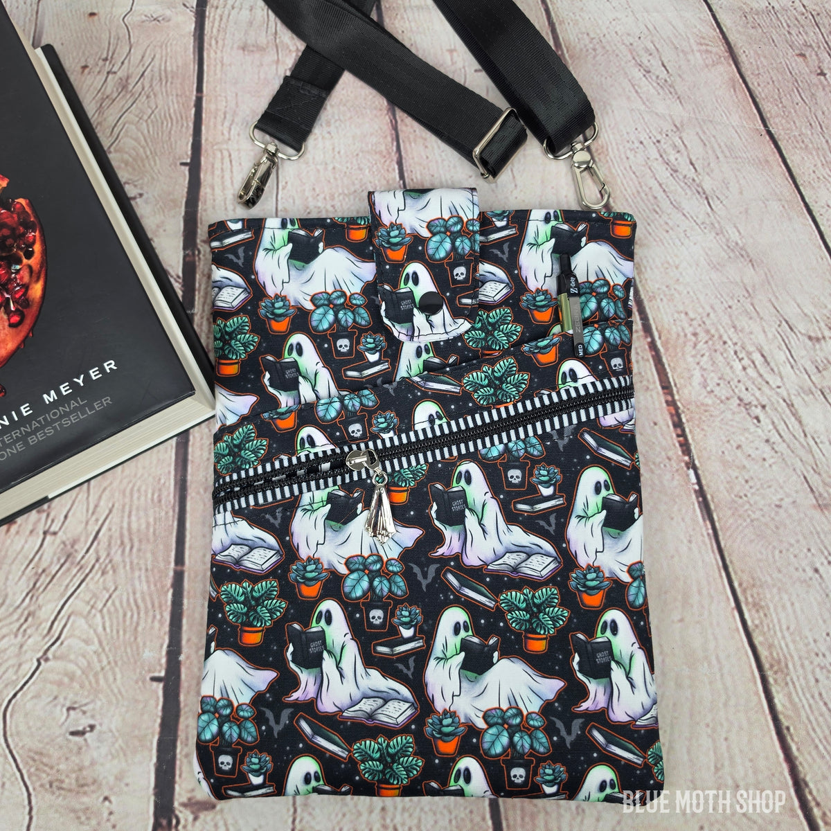 Ghost Stories Book Sleeve or Book Crossbody bag