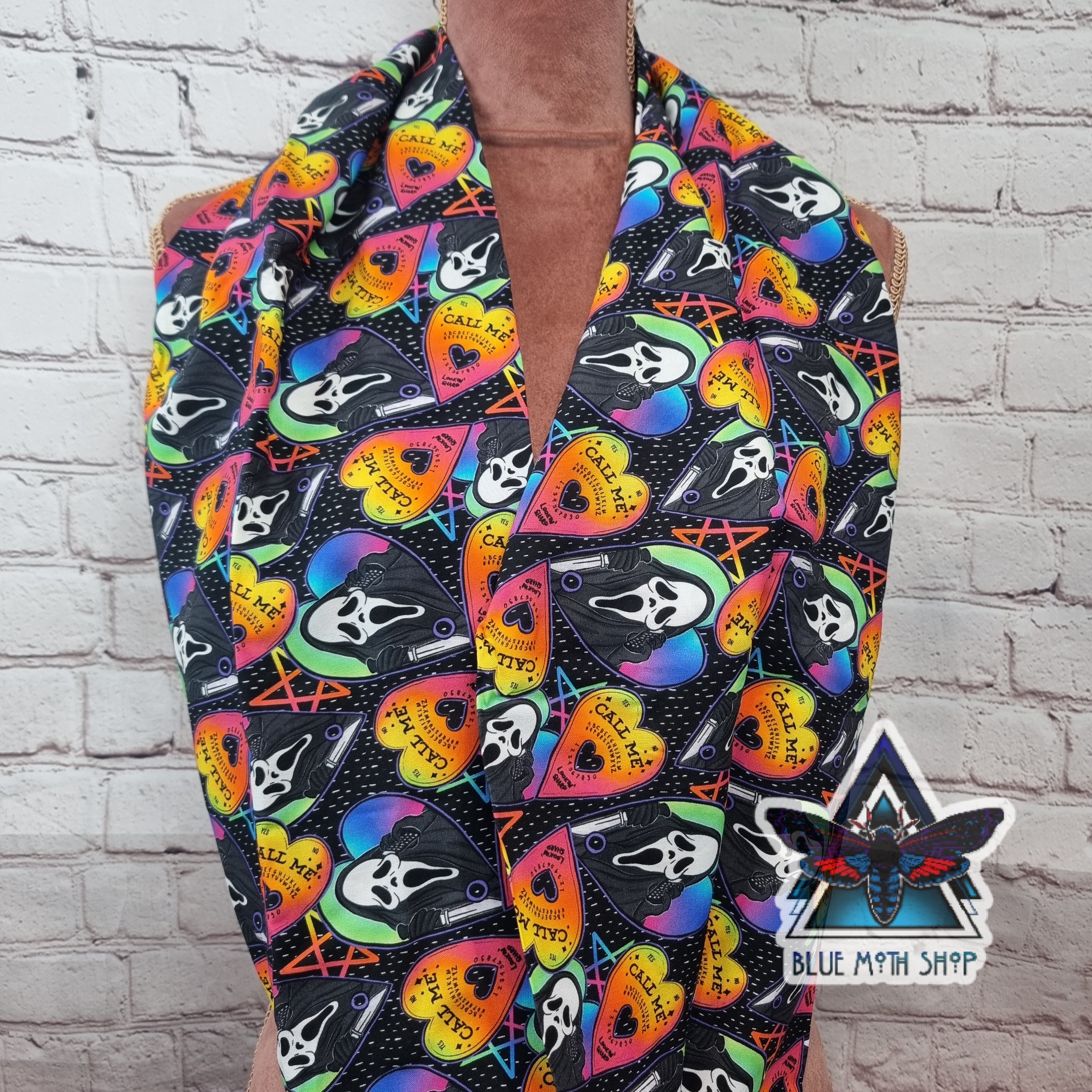 Scream Ghost infinity scarf