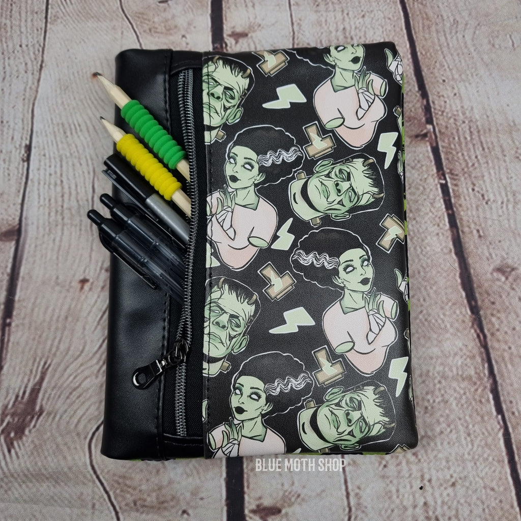 Frankenstein and the Bride Notebook with removable cover A5