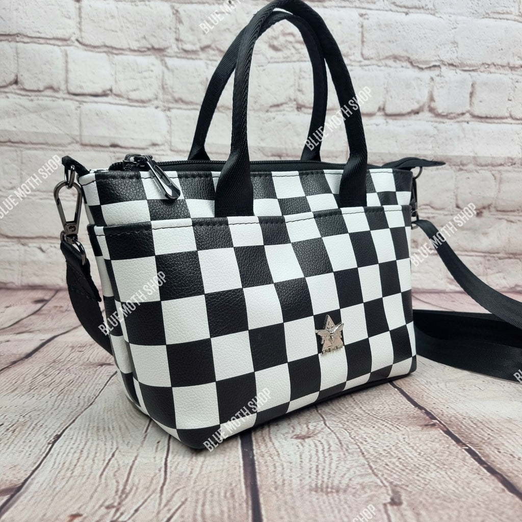Checkerboard Totini tote/ shoulder/ crossbody bag