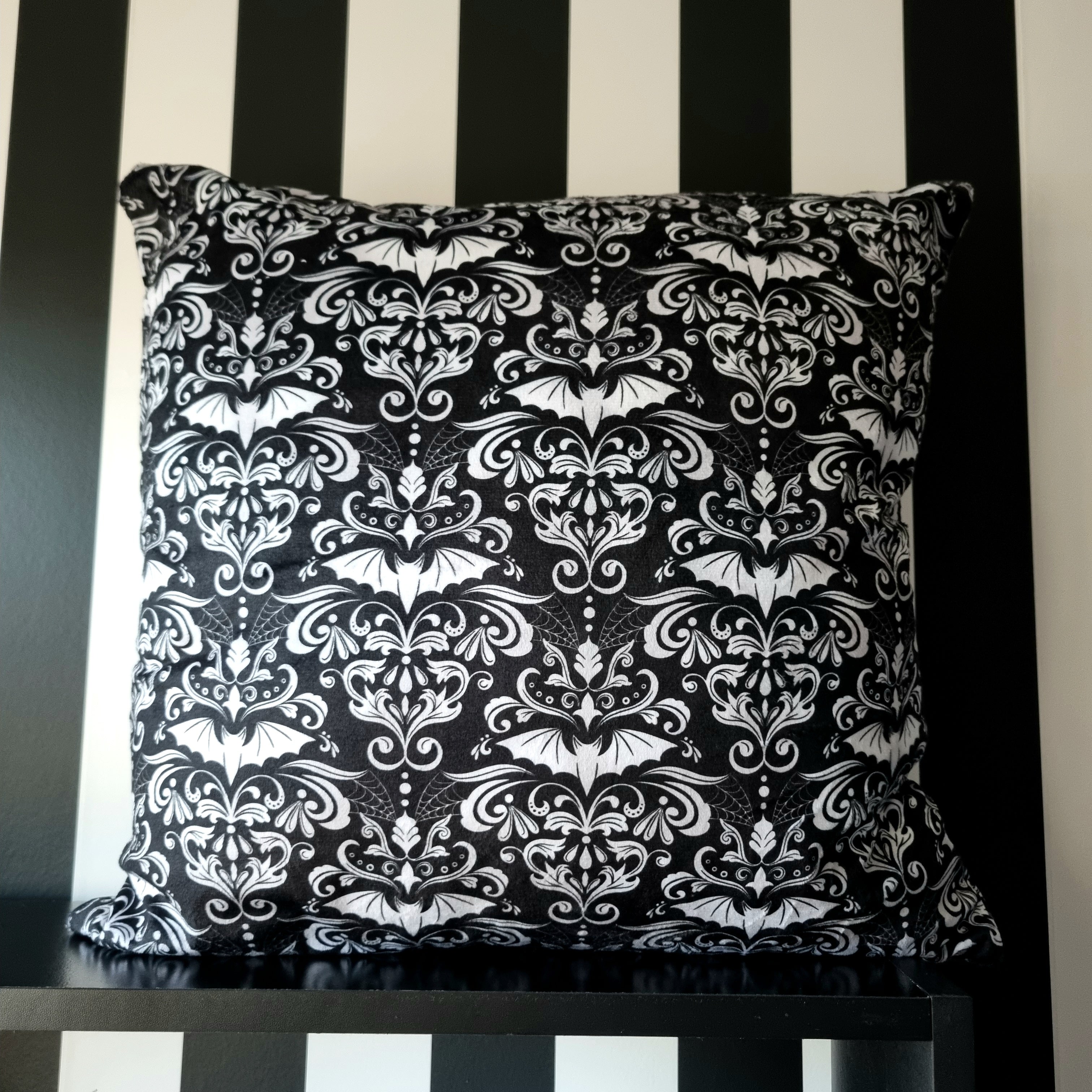 Damask Bats Soft Cushion